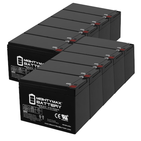 12V 15AH F2 Battery Replaces Sharper Image City Bug Scooter - 10PK